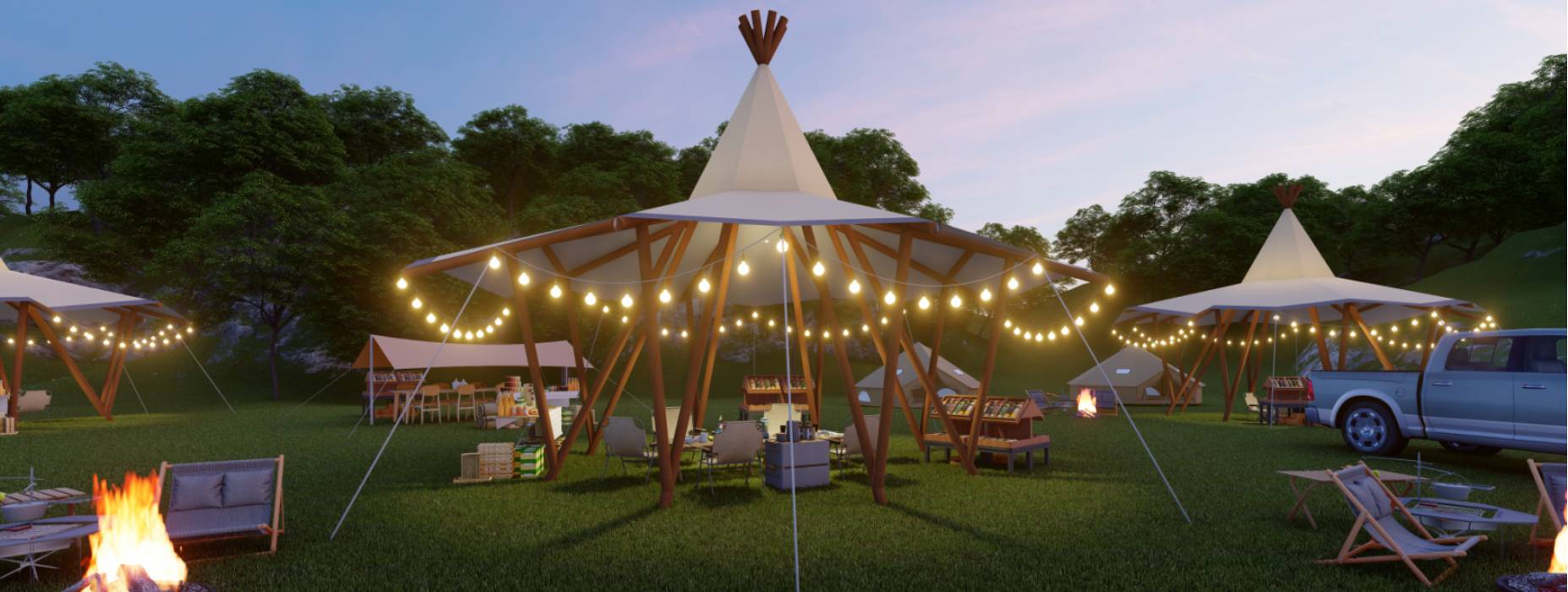 策勒县露营帐篷酒店厂家